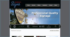 Desktop Screenshot of americansignsinc.com
